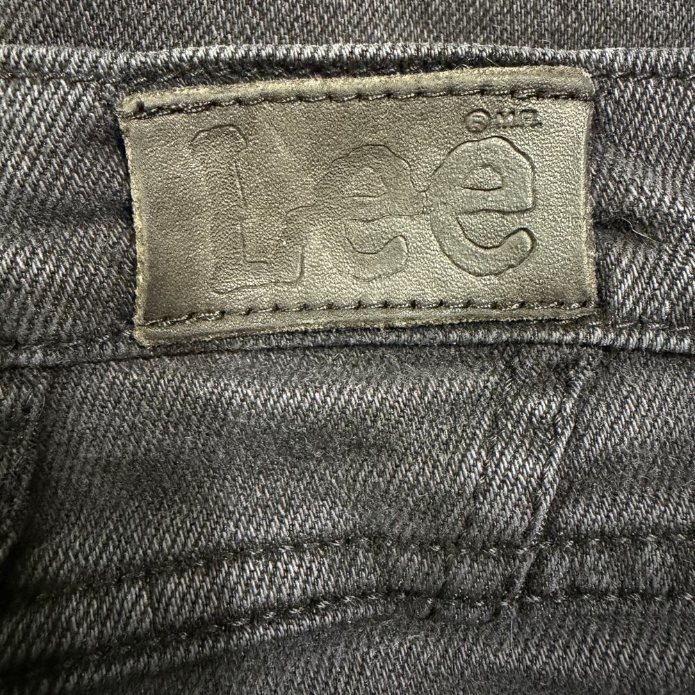 Vintage Lee High-Rise Taper Leg Mom Jeans Womens size 30 x 34 Washed Black - Picture 10 of 13
